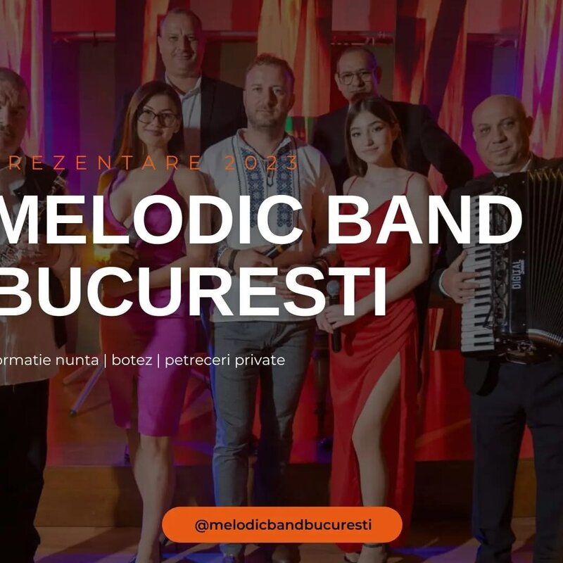 Alege Melodic Band, solisti de nunta cu experienta